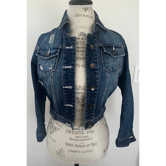 Love Republic Jackets & Blazers - Love Republic denim jacket waist length Women Size M